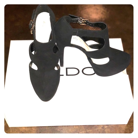 Aldo Shoes - Aldo Black suede heels 👠
